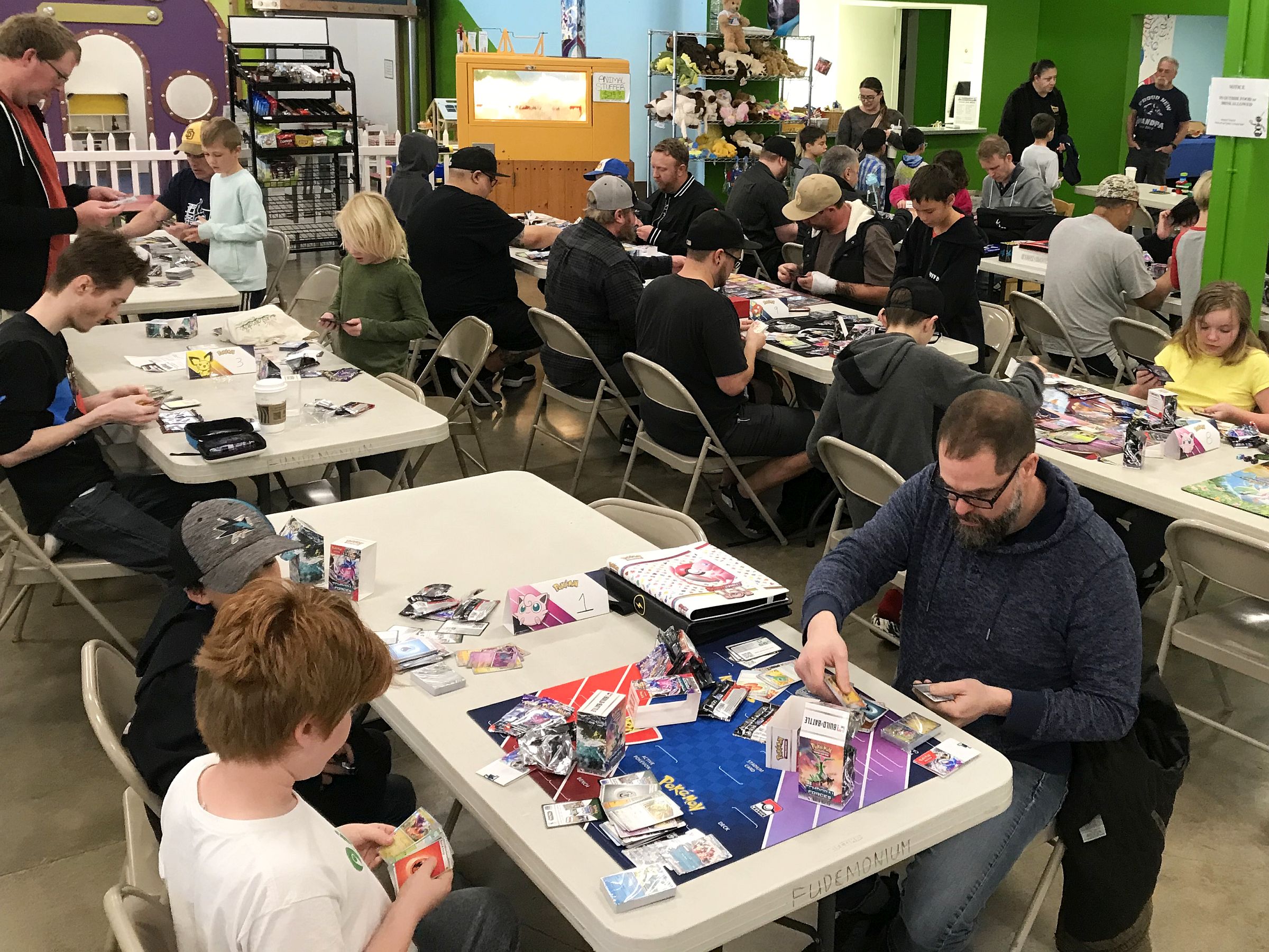 Pokemon Temporal Forces prerelease tournament