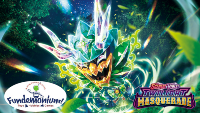 Pokémon Twilight Masquerade Prerelease banner