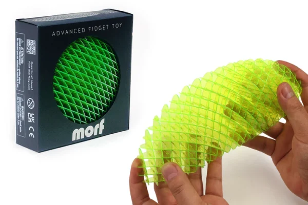 Morf Fidget Worm Green Big