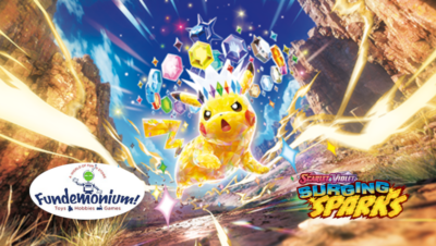 Pokémon Surging Sparks banner