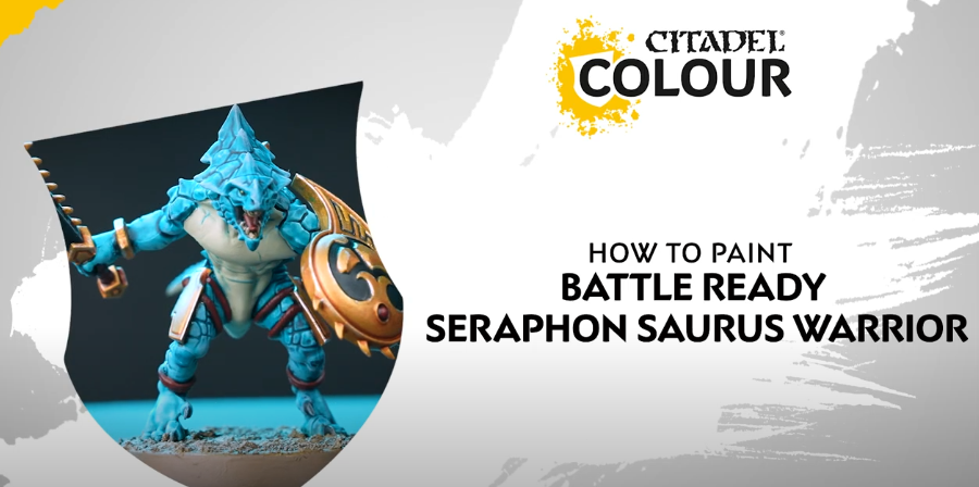 How to Paint a Saurus Warrior