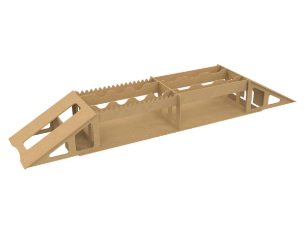 Hill Trail 1/24 & 1/18 Wooden Micro Crawler Course Set